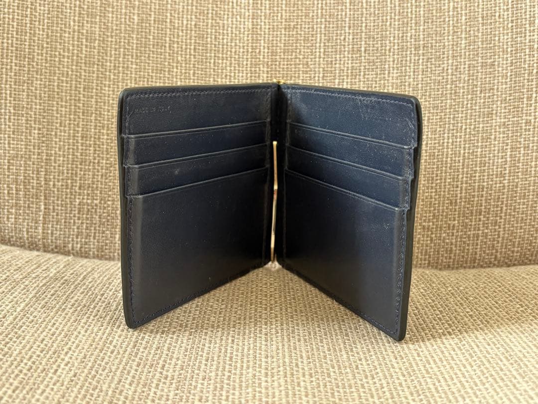 Smythson マネークリップ ブラック - メルカリ