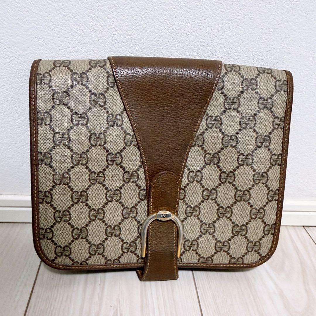 美品》GUCCI(グッチ)セカンドバッグ クラッチバッグ PVC - メルカリ