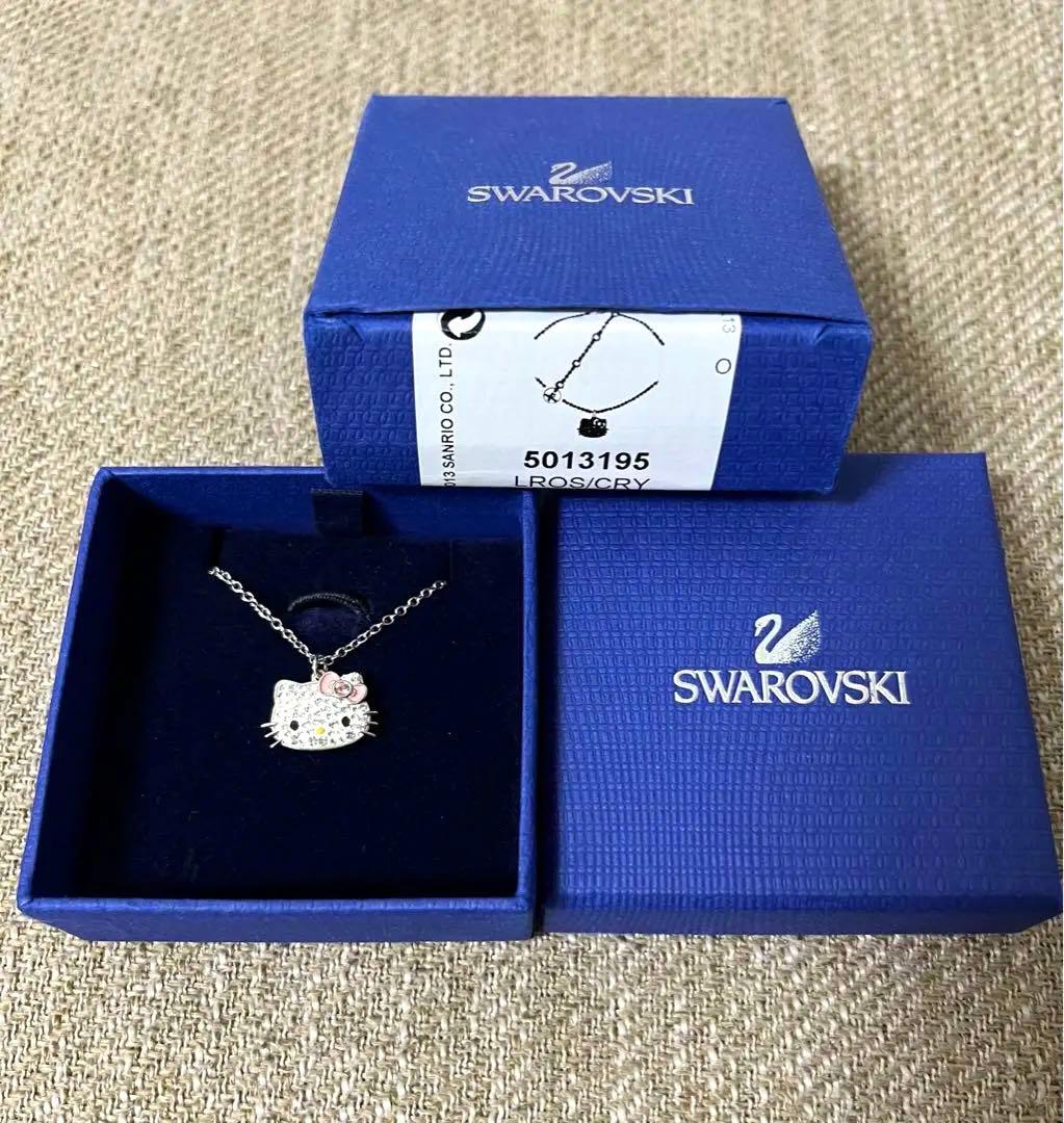 スワロフスキー ネックレス ハローキティ Cuteネックレス 正規品 新品
