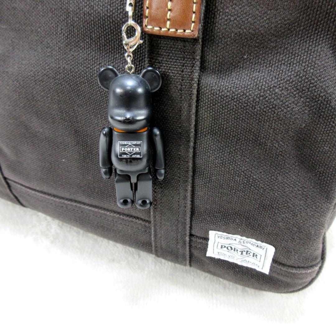 PORTER×FABRICK メディコムトイコラボ ボストン ベアブリック人形付