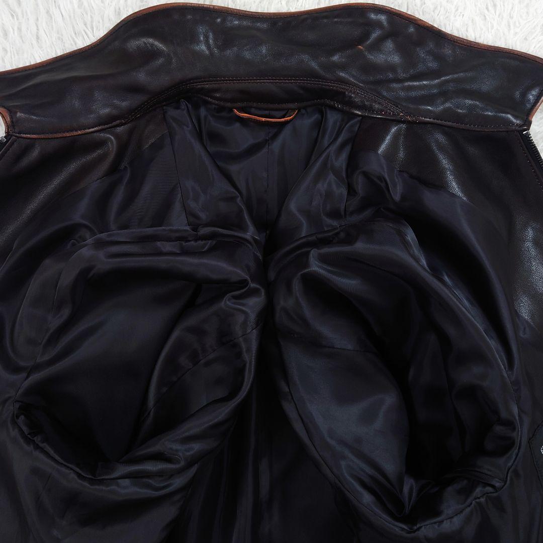 EDIFICE フレンチアンティーク レザージャケット ライダース 25年