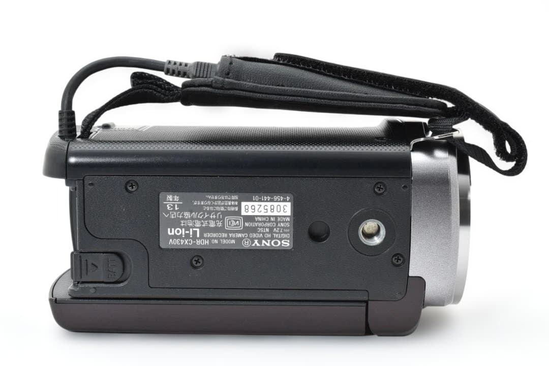 ☆極美品 ソニー ビデオカメラ HDR-CX430 新品バッテリー付 ＃639☆