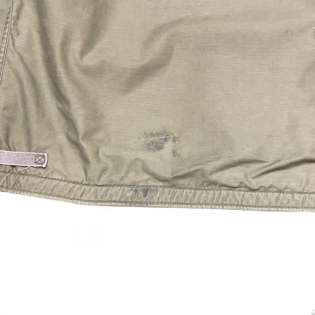 【L】80s U.S.NAVY A-2 デッキ ジャケット ミリタリー 米軍実物