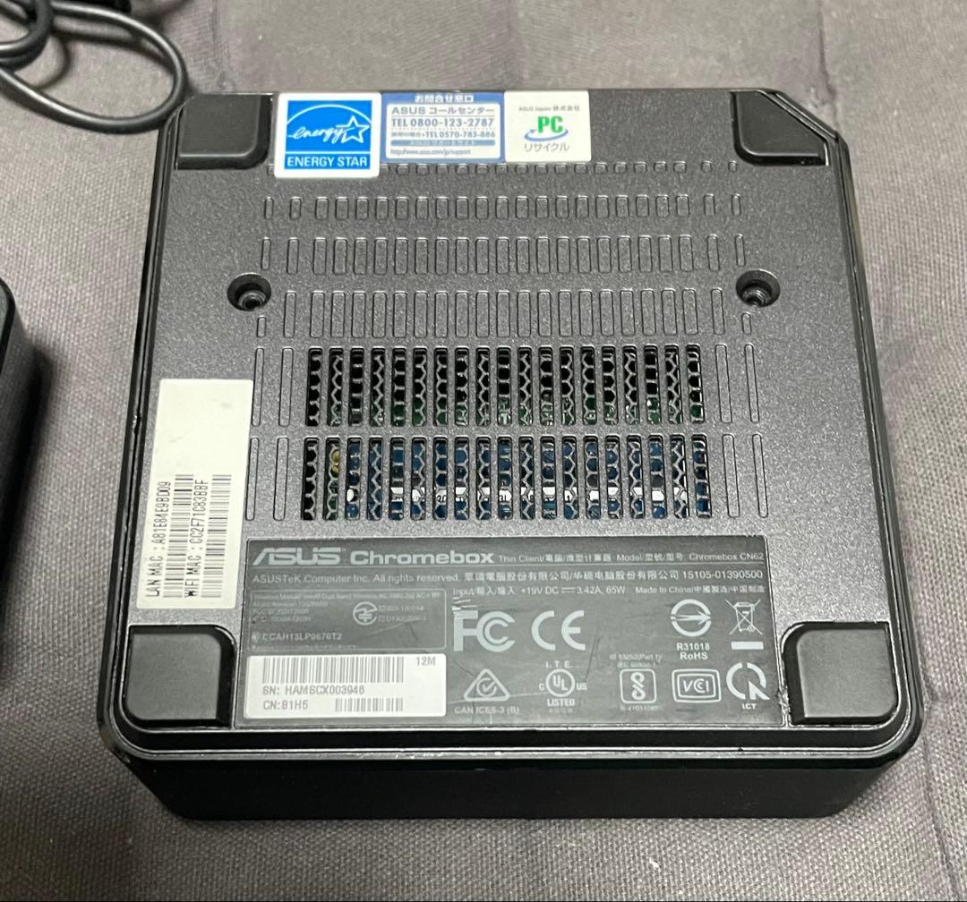 ASUS Chromebox2 CN62 i7 5500U SSD32GB - メルカリ