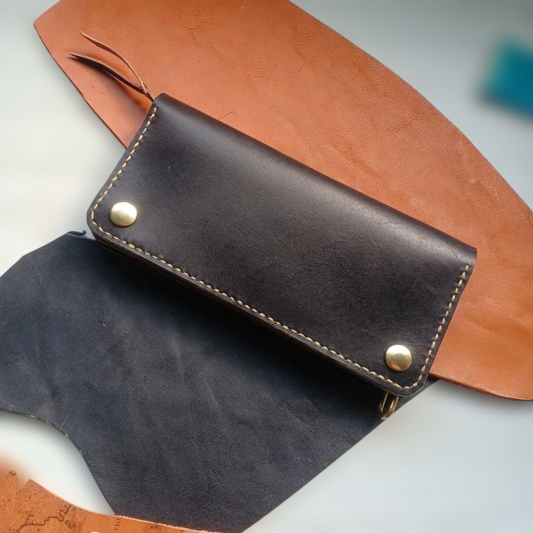 トラッカーウォレット ロング 茶芯 42TALON復刻 - メルカリ