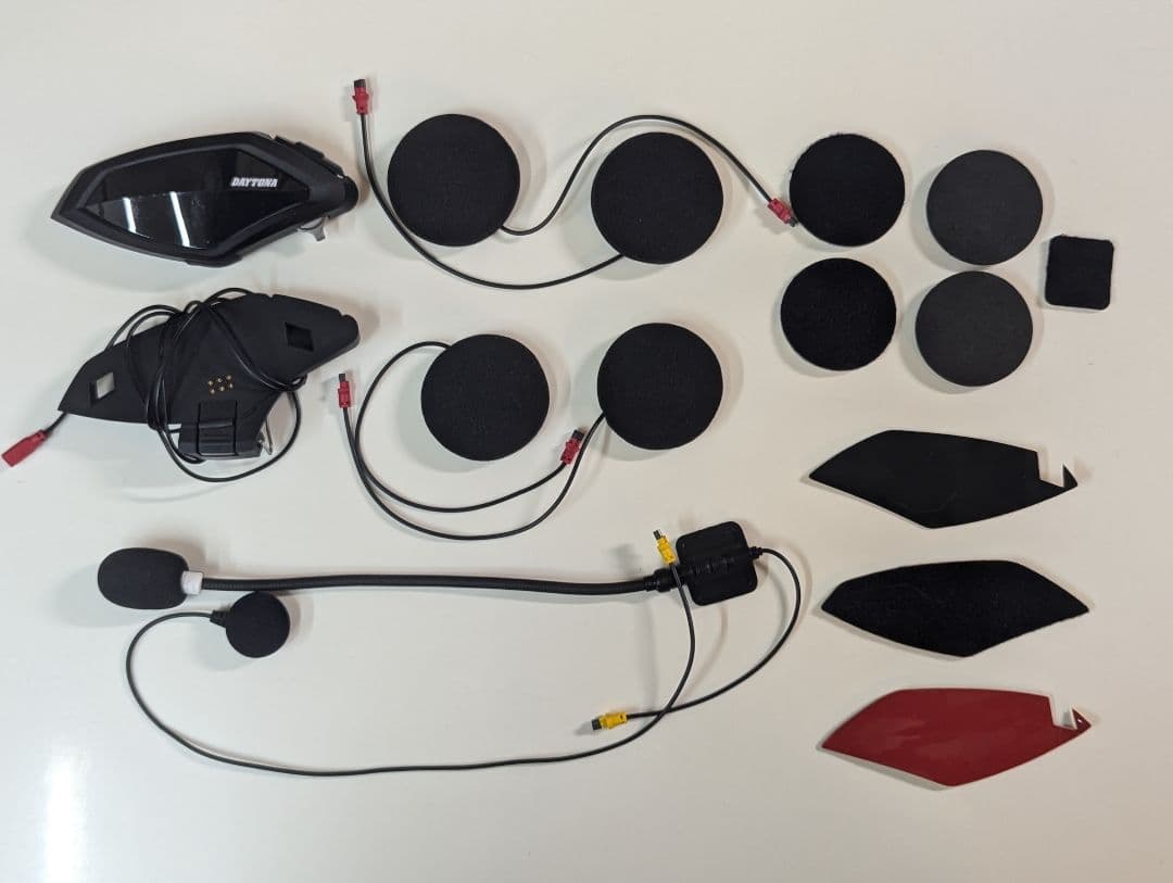 DAYTONA 　DT-01 バイク用インカム　別売りスピーカー付き Amazon | 【セット買い】デイトナ(Daytona) バイク用 ヘルメット