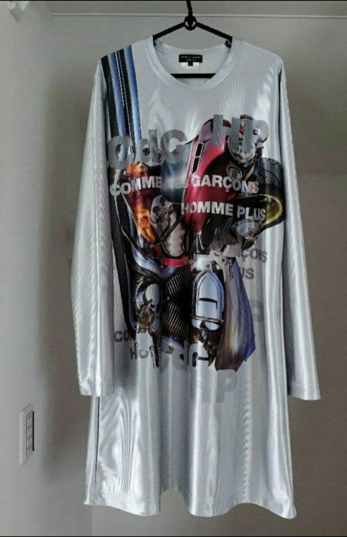 美品 希少コムデギャルソンオムプリュス　メタルアウトロー期　 メタリックロングＴ 2026年最新】ギャルソン outlawの人気アイテム - メルカリ