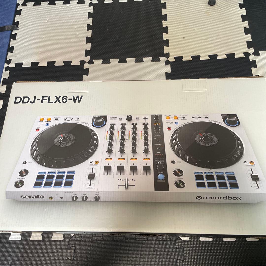 夜*音様 PIONEER DJ DDJ FLX6 W DDJ-FLX6 - 4-channel DJ controller for rekordbox and Serato DJ Pro