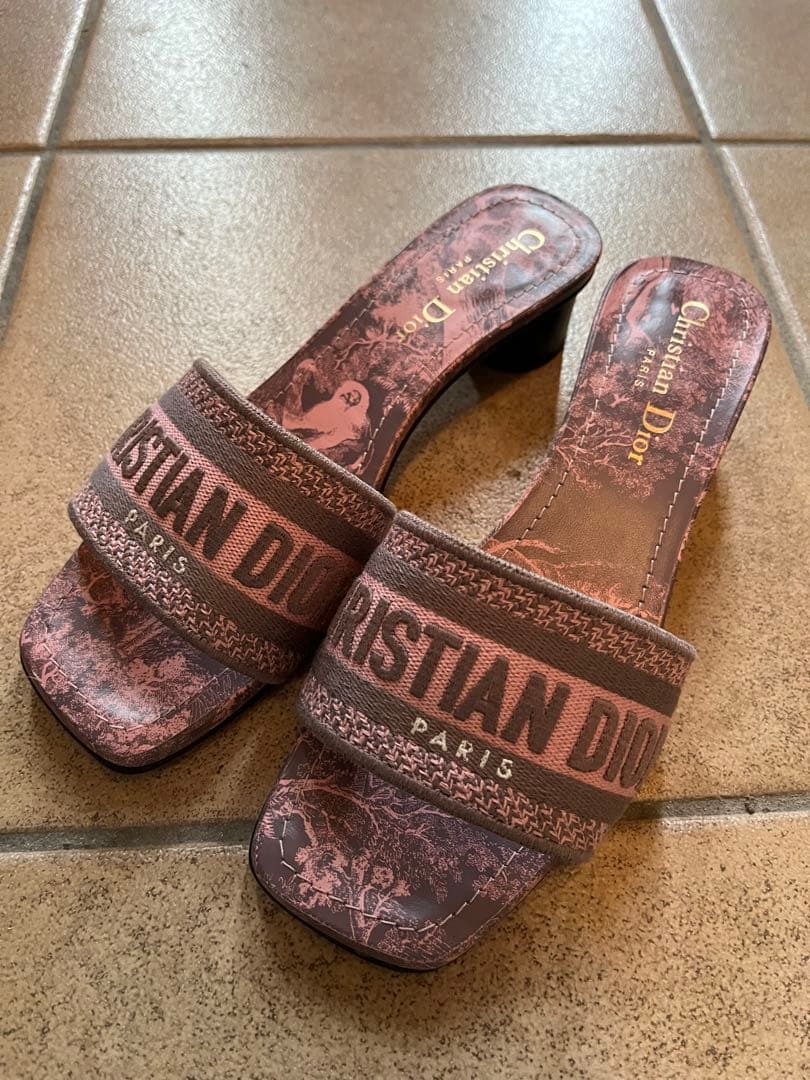 sahara Christian Dior ミュールサンダル New in box Men's Dior M Sahara Criss Cross | Mercari