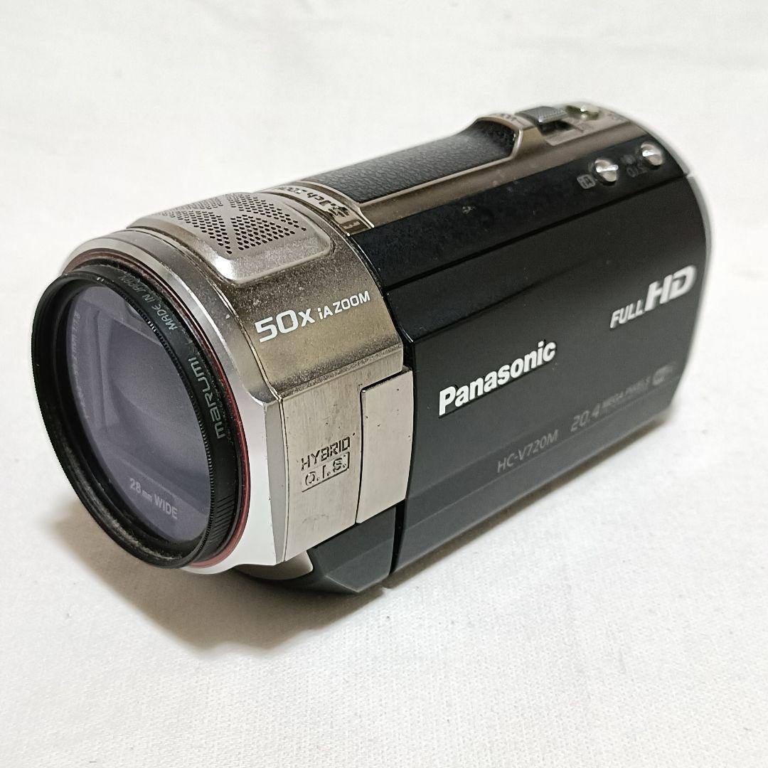 Panasonicデジタルハイビジョンビデオカメラ HC-V720M - メルカリ