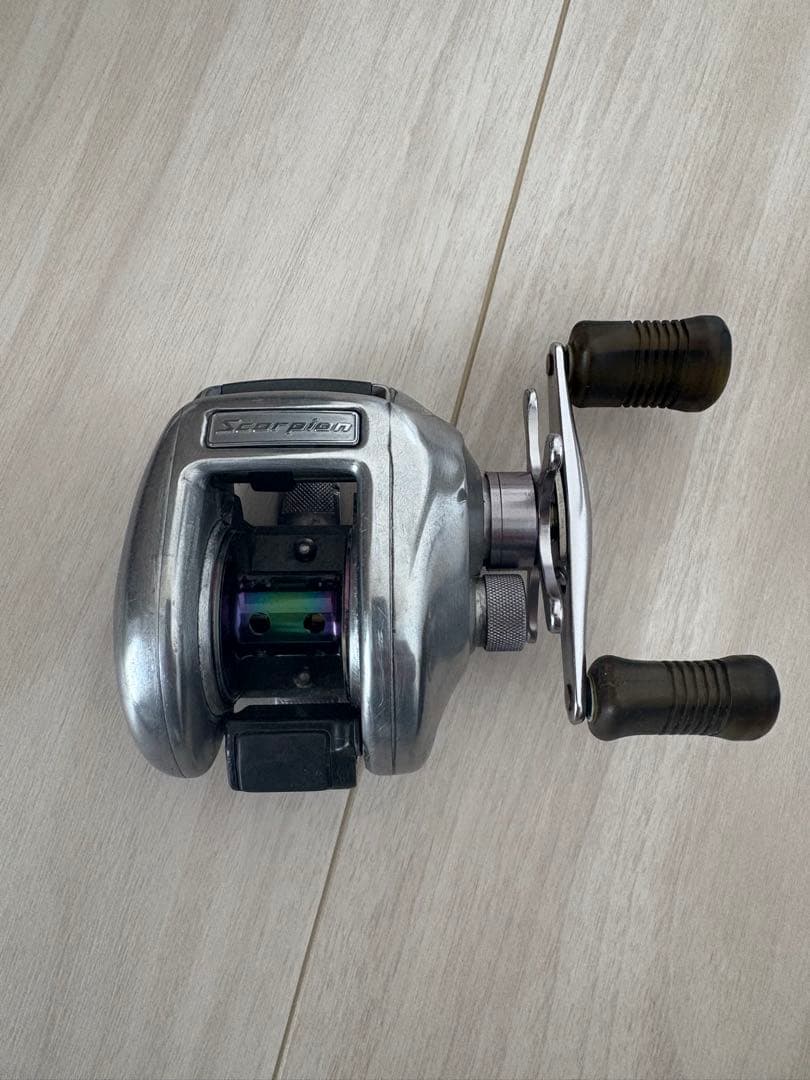 ジャンク シマノ 97メタニウムXT 銀メタ スコーピオン ベイトリール