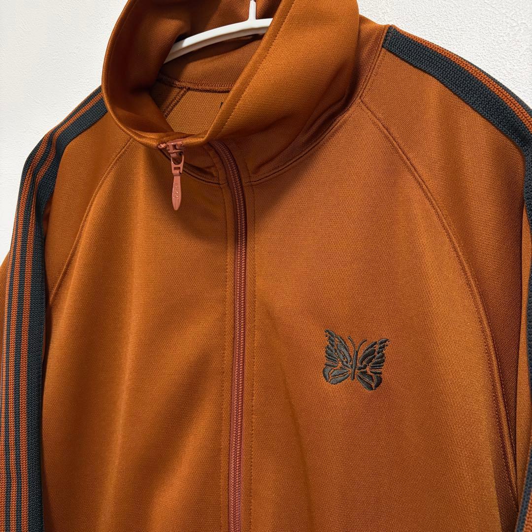 Needles トラックジャケット 24ss オレンジ ニードルス ニードルズ Needles 23AW タグ付き NS242 ジャガード