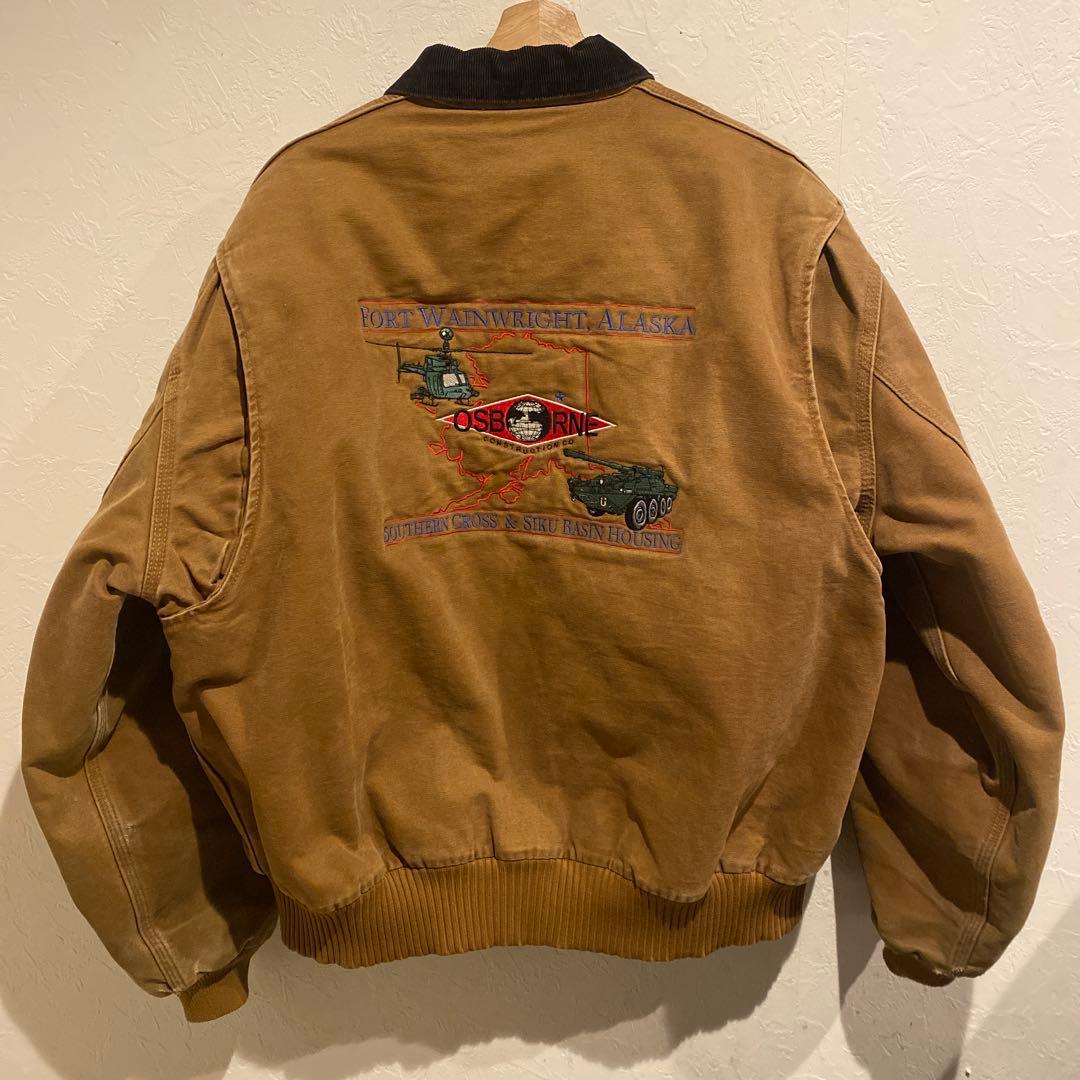 激レアCarhartt カーハート サンタフェ ボンバージャケット - メルカリ