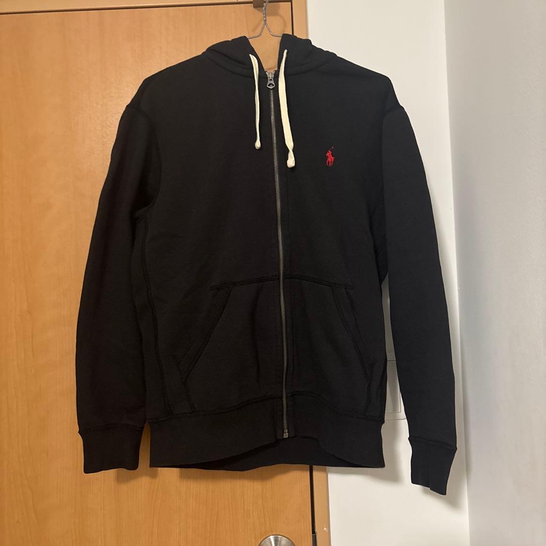 POLO RALPH LAUREN ブラック パーカー M 楽天市場】ラルフローレン POLO Ralph Lauren 前V スウェット パーカー