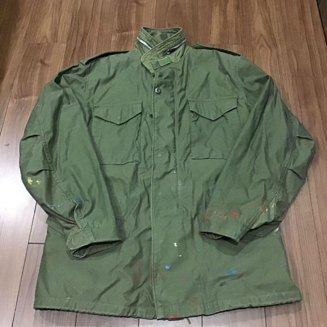 60s M-65 2nd セカンド フィールドジャケット ステンシル カスタム
