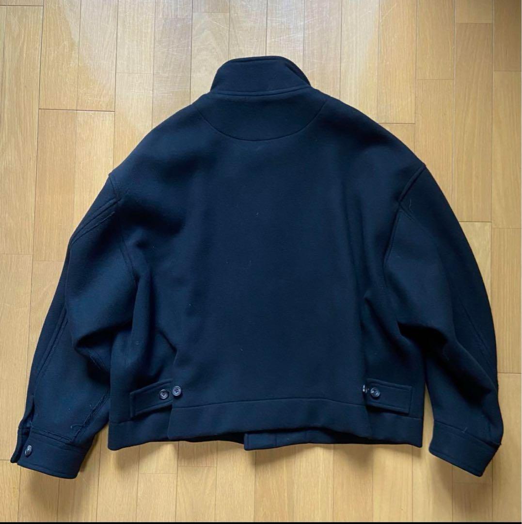 stein】20AW OVER SLEEVE MELTON JACKET - メルカリ