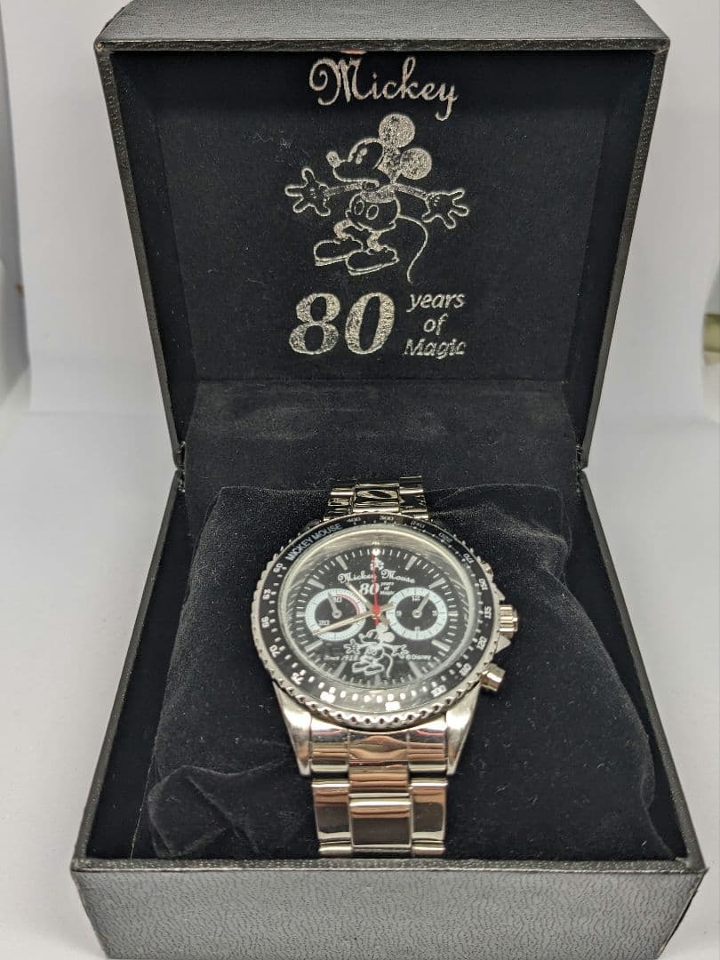 ディズニー 80周年 ミッキー 腕時計 スワロフスキー - メルカリ