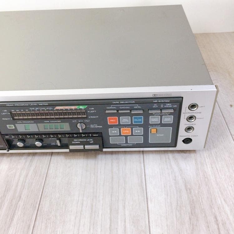 動作品 希少！ V-R1 teac 再生録音ok TEAC カセットデッキ