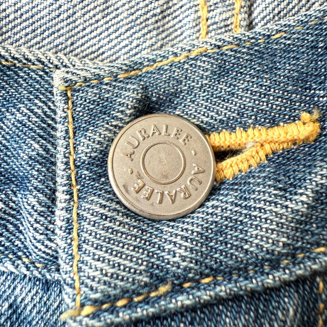 入手困難✨】オーラリー ハードツイストデニム5ポケットパンツ