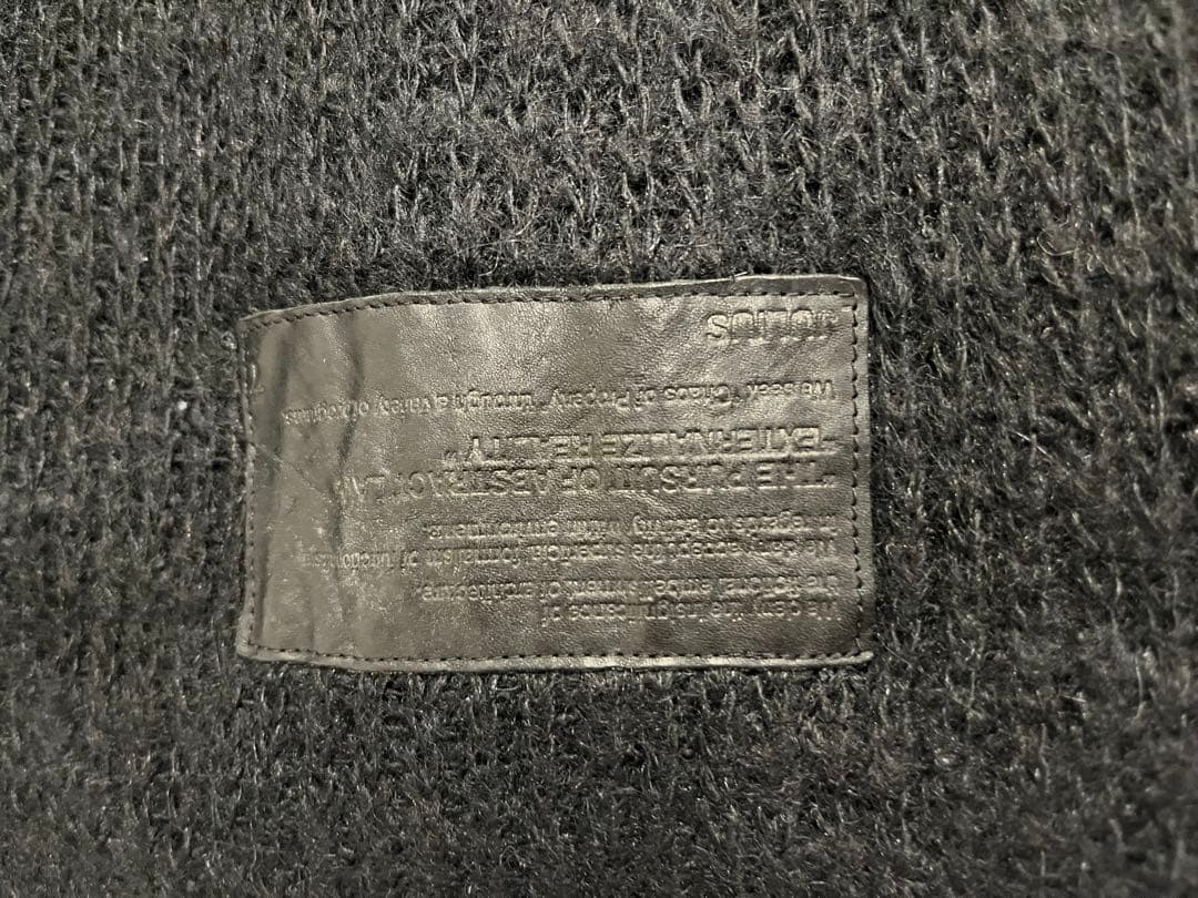 ユリウス ブラック ネックウォーマー ユリウス JULIUS Neck Warmer （Black） 通販 大阪心斎橋/京都 -FASCINATE