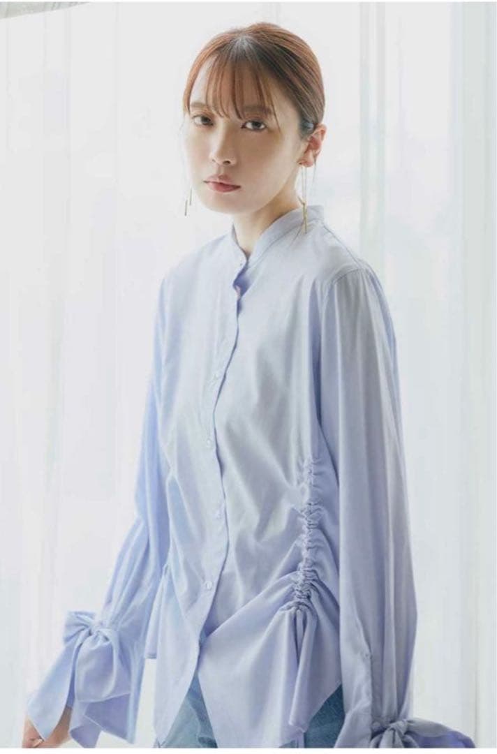 cocodeal リボンスリーブドロストシャツブラウス　⭐︎新品タグ付き未開封 リボンスリーブドロストシャツブラウス｜PETAL ONLINE（ペタルオンライン）