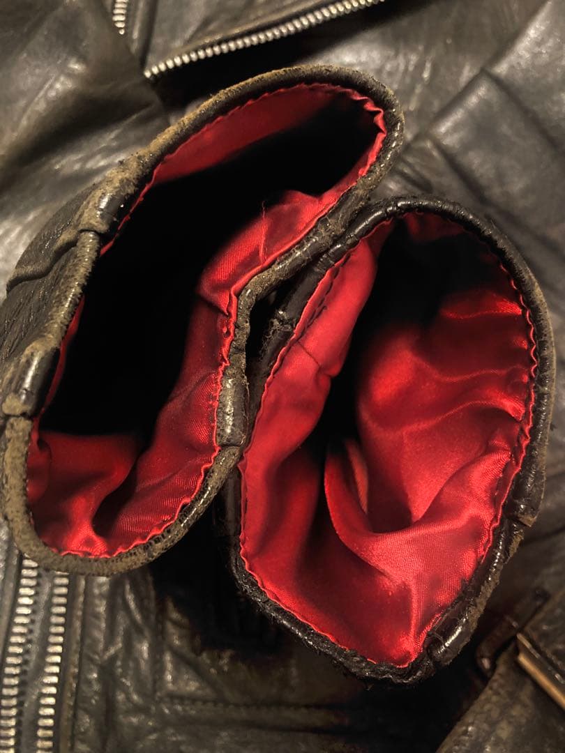 貴重】60's ルイスレザー ブロンクス ヴィンテージ D LEWIS期 - メルカリ