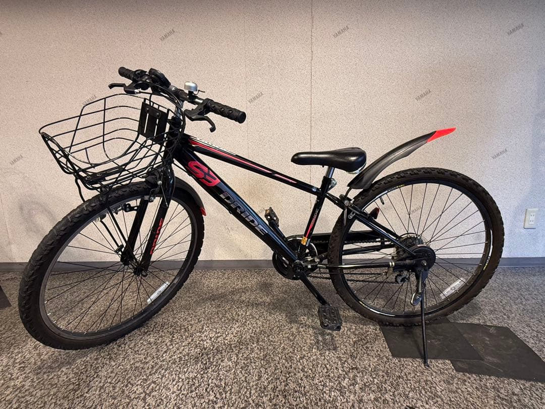 京都 自転車 26インチ DRIDE S3 26型 子供用自転車ドライドS3 BAA266HD-O(外装6段変速) ブラック