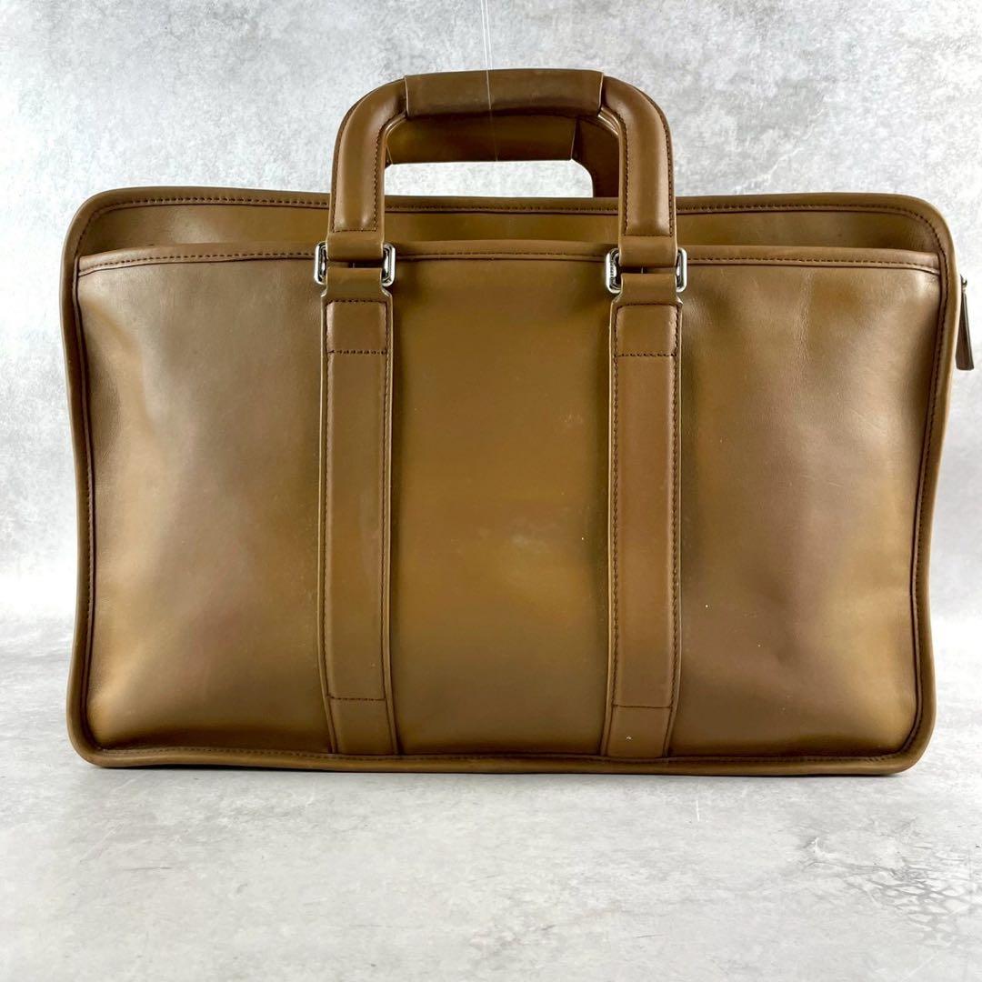 ✨美品✨オールドコーチ ビジネスバッグ 2way A4サイズ収納可 レザー