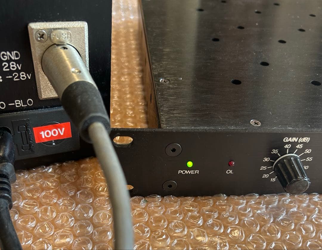 レア】GML OUTBOARD SUPPLY±28 VOLTS4chプリアンプ - メルカリ