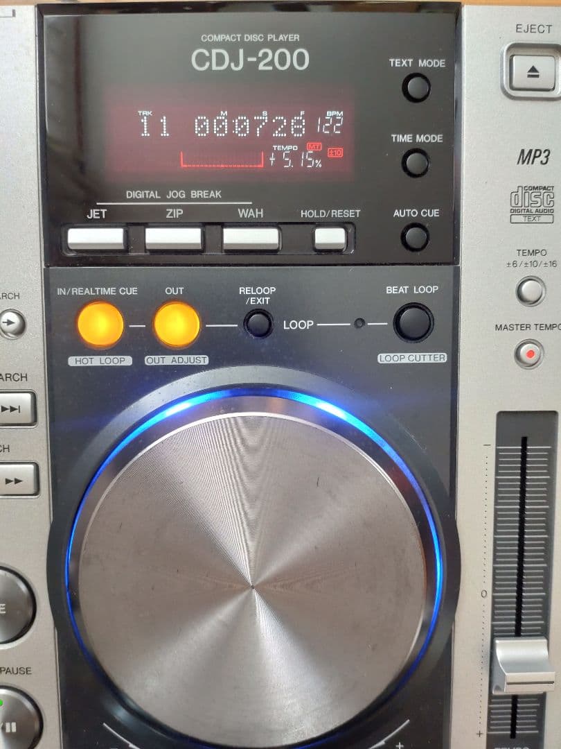 Pioneer CDJ-200動作確認済み送料込みメンテ品