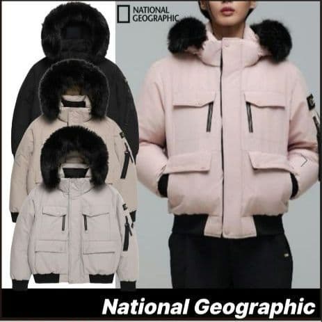 NATIONAL　GEOGRAPHICダウンジャケット org.jpg