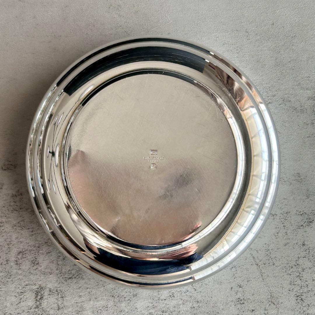 クリストフル＆VMC REIMS 花器 花瓶 フラワーベース シルバー、ガラス