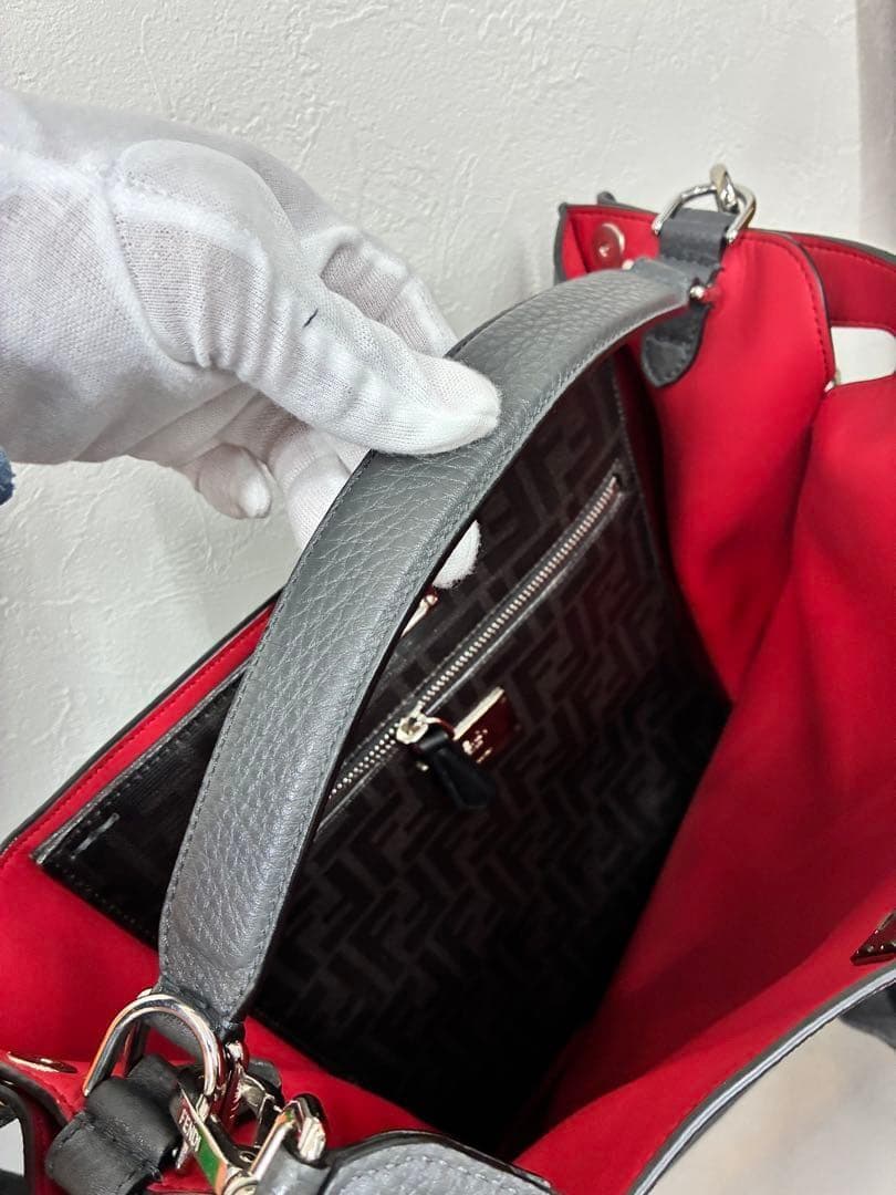 フェンディ ピーカブー エックスライト フィット 7VA447 グレー - メルカリ