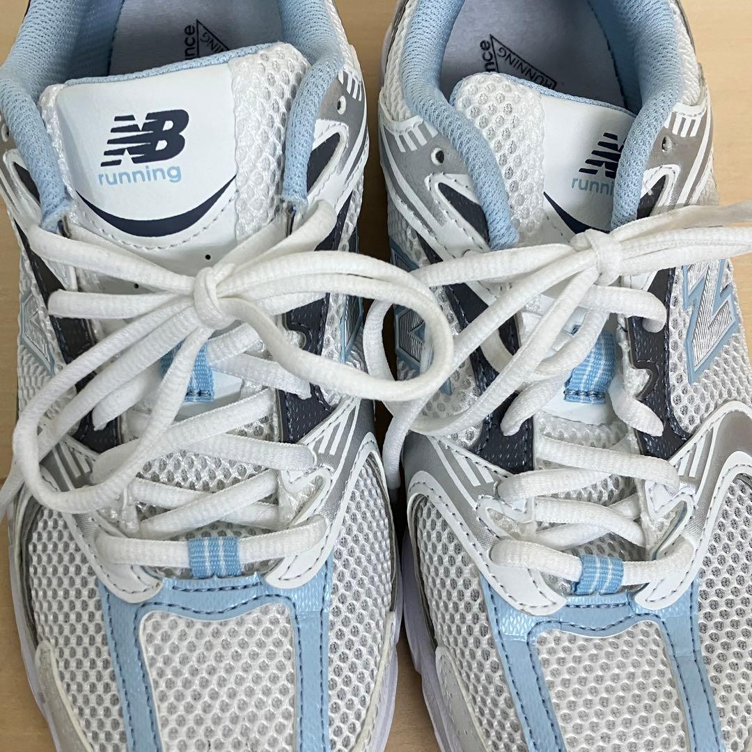 ニューバランス MR530SGB スニーカー シルバー/ブルー 23.5 - メルカリ