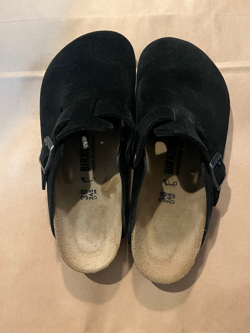 Birkenstock ブラック サボサンダル 38 箱あり 楽天市場】サボ メンズ レディース ビルケンシュトック ボストン