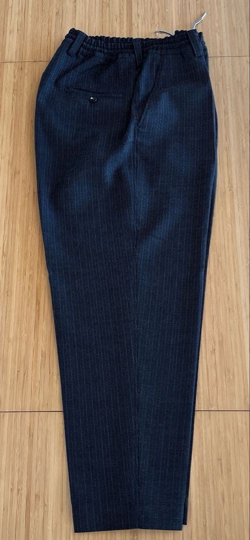 MARNI ワイドテーパードパンツ タック入り オーバーサイズ 44 特別送料無料 テーパードパンツ レディース ワイド タック入り・再入荷