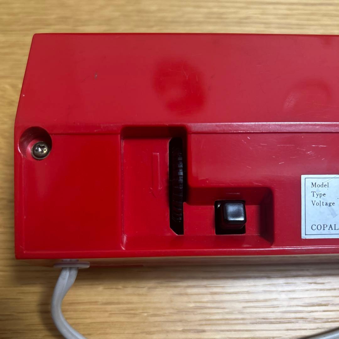 せ*ち様 COPAL 229赤パタパタ時計／フリック時計 箱、説明書付 - メルカリ