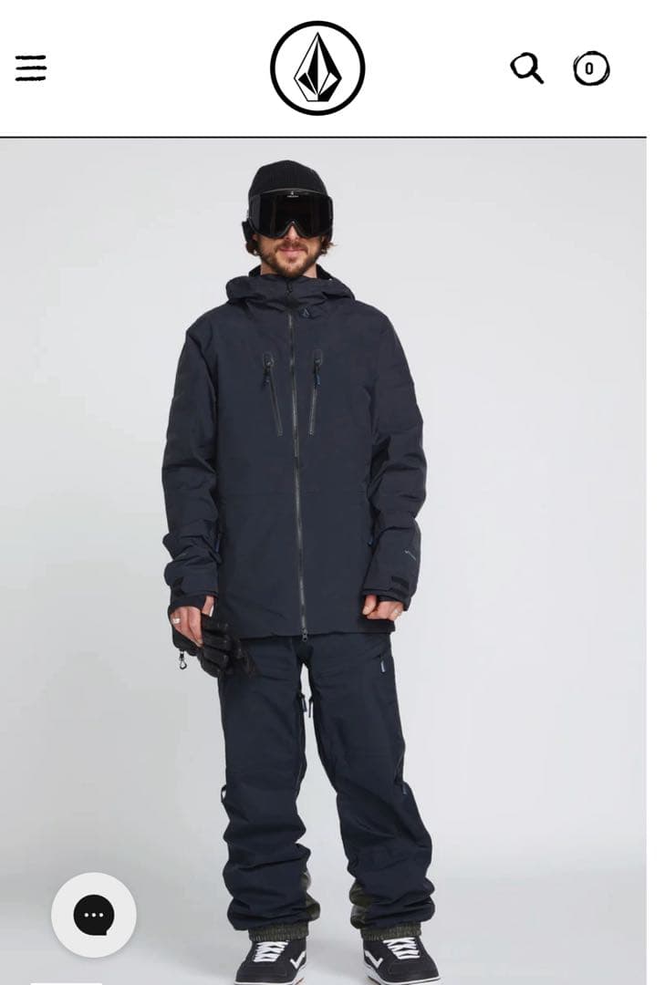 スノーボード TDS INFRARED GORE-TEX JACKET Tds Infrared Gore-Tex Jacket - Black | Volcom Europe