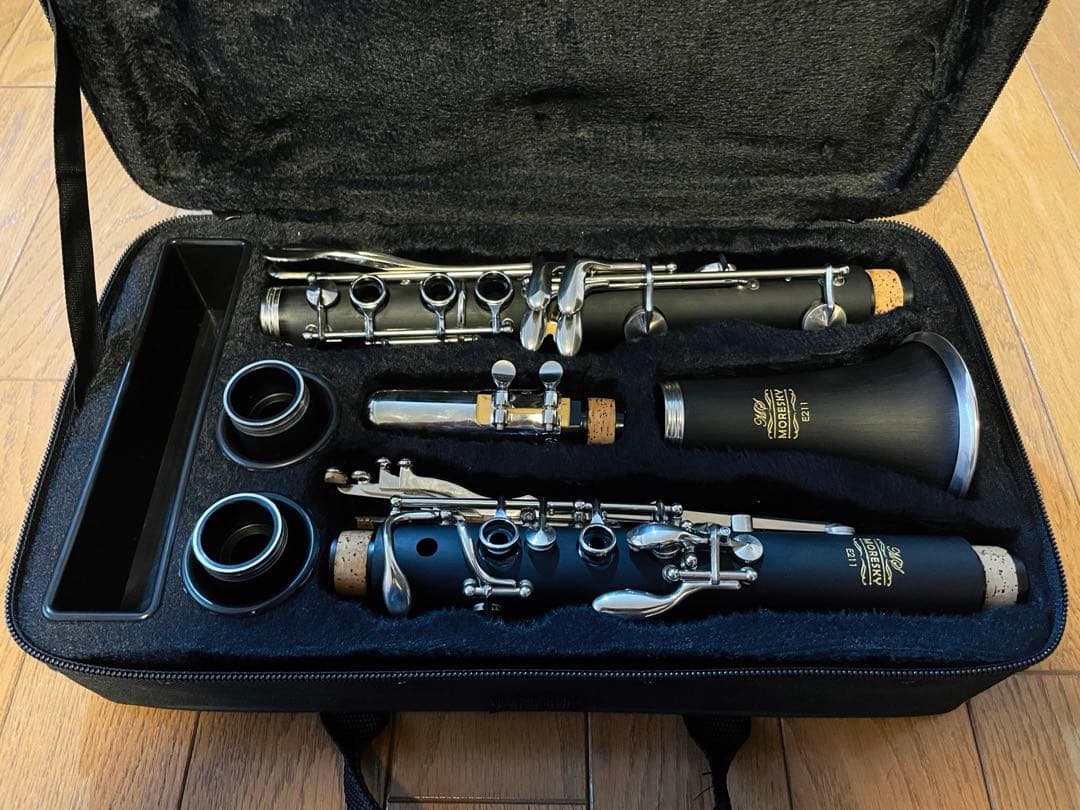 樹脂製クラリネットA管ケース付き　MORESKY E211 楽天市場】Marcus Bonna マーカスボナ MB02CL OR クラリネット ダブル