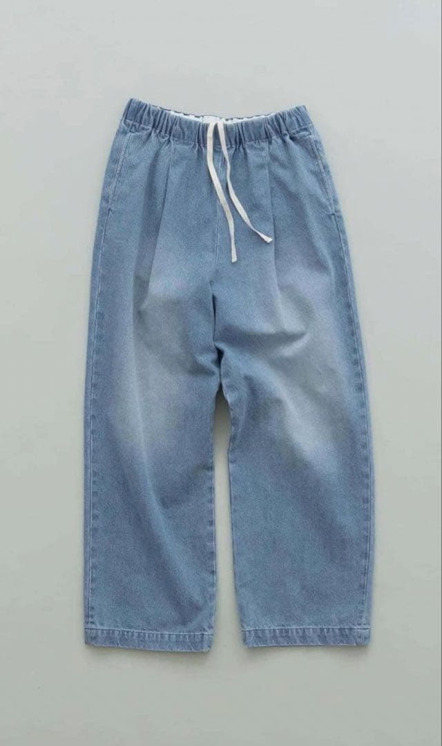 かぐれ kagure カグレ フェードデニムイージーパンツ かぐれ｜フェードデニムイージーパンツ | Rakuten Fashion(楽天