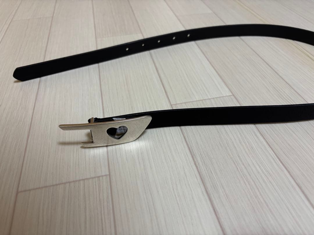 即日発送】DIESEL ハート型バックル 黒ベルト - メルカリ