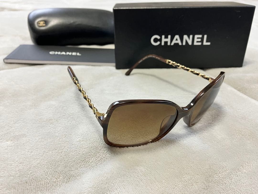 CHANEL サングラス ブラウン - メルカリ