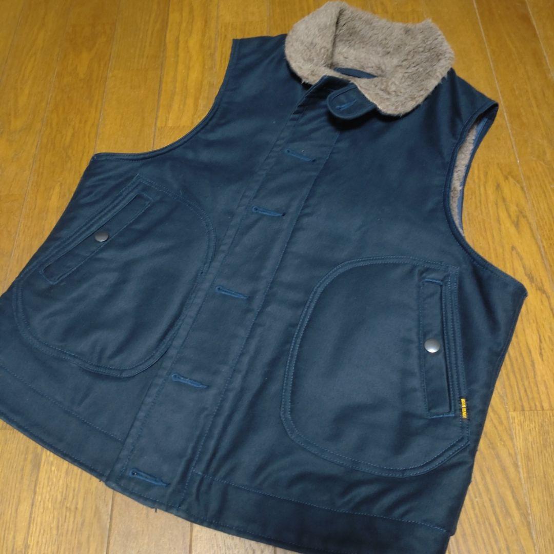 限定価格 アイアンハート インディゴデッキベスト サイズS - メルカリ