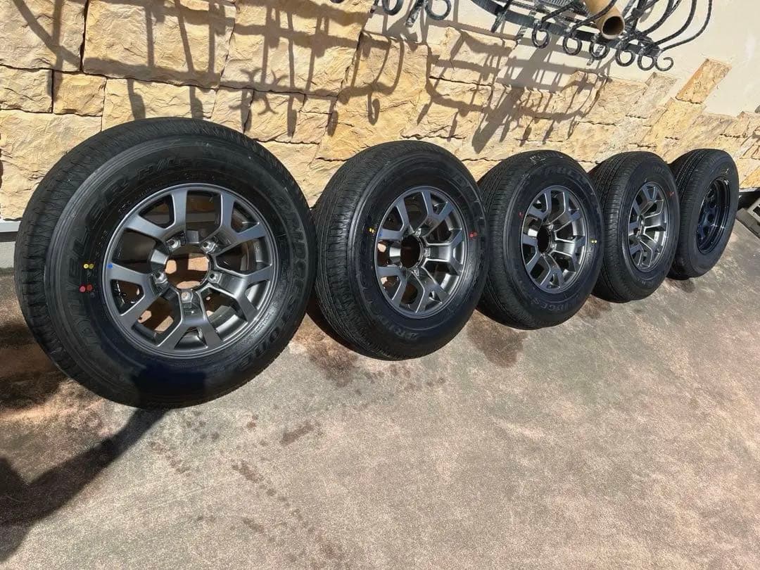 2025ジムニーノマド 新車外し 純正タイヤホイール4本セット 15インチ