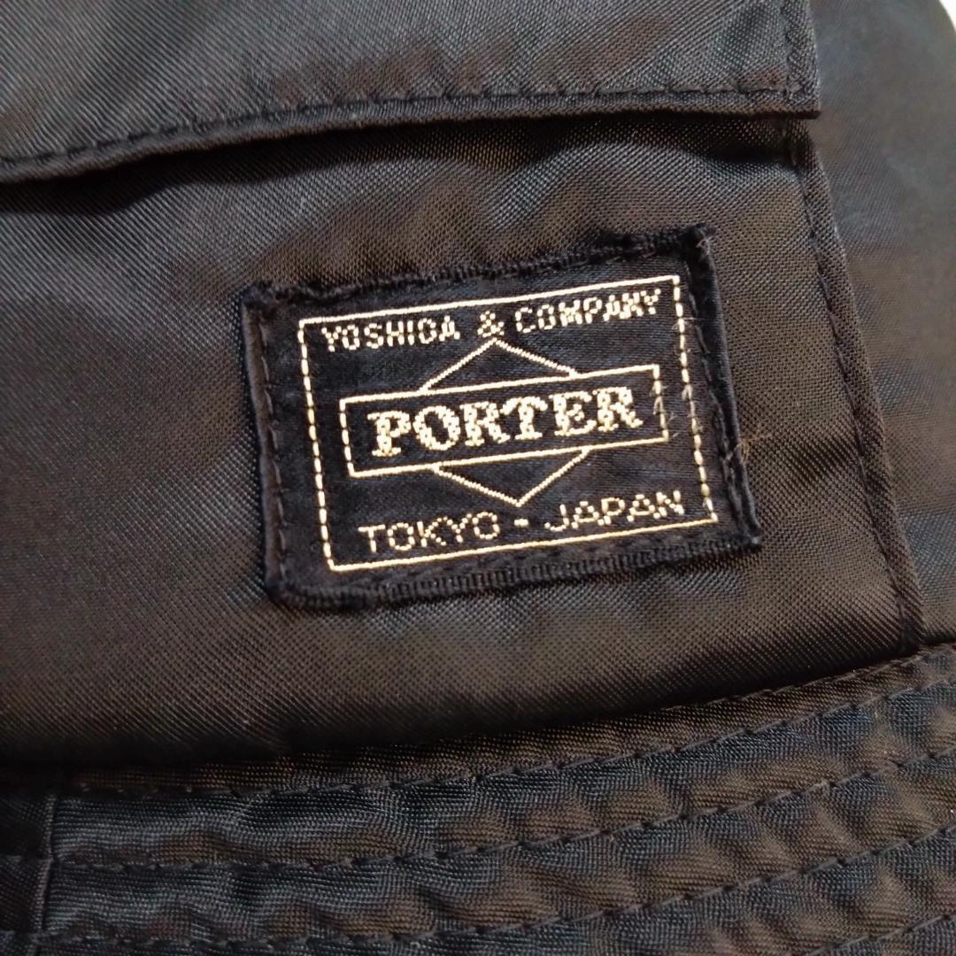 PORTER ポーター バケットハット、吉田カバン、BEAMS、タンカー、黒