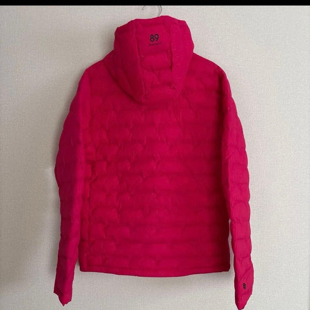 パーリーゲイツ 中綿 ジャケット ブルゾン ジャンバー ピンク☆5