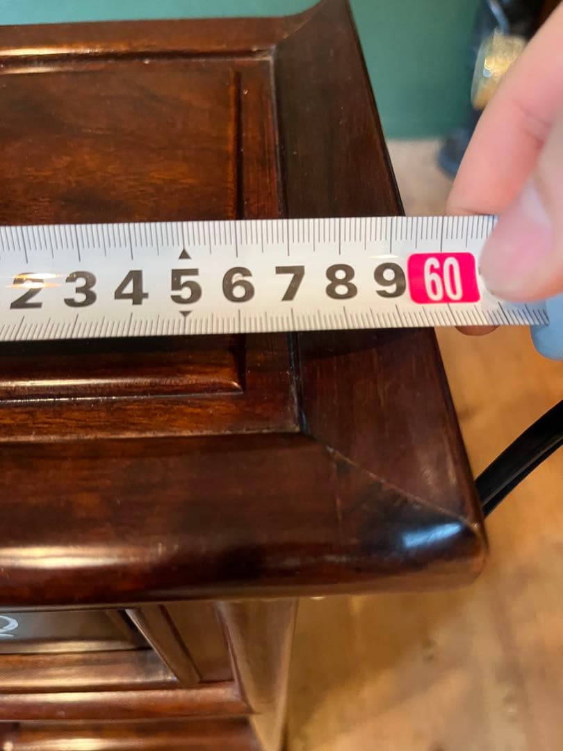 ジョンジョン様専用＊螺鈿 紫檀 茶箪笥 飾り棚 小ぶり 違い棚 和風