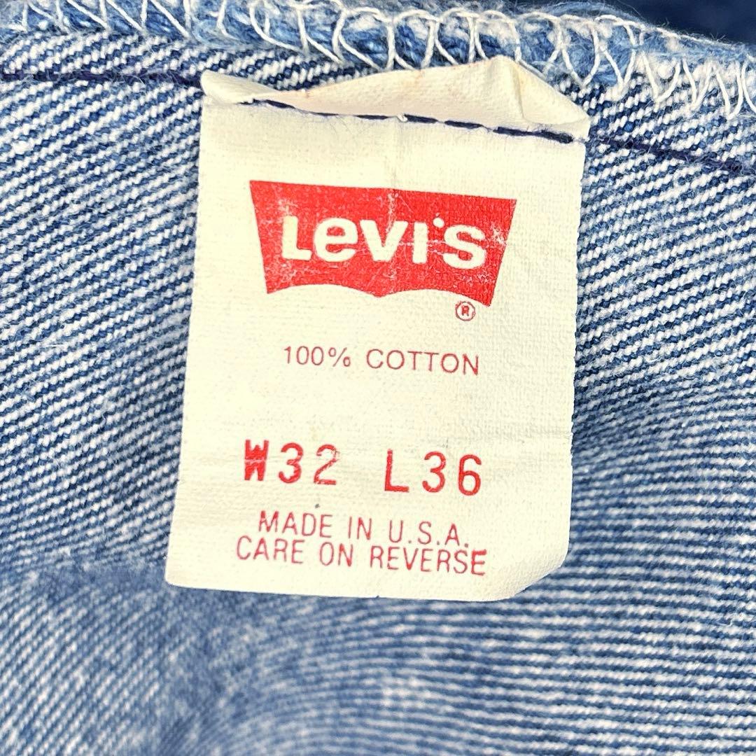 80s USA Levi's 501xx W32 87赤文字モデル】刻印524 - メルカリ