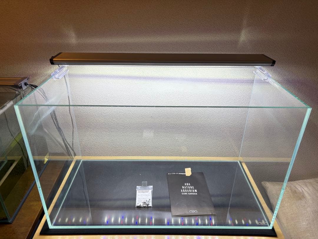 東京都23区内お届け】 ADA キューブガーデン60センチ LEDライト付