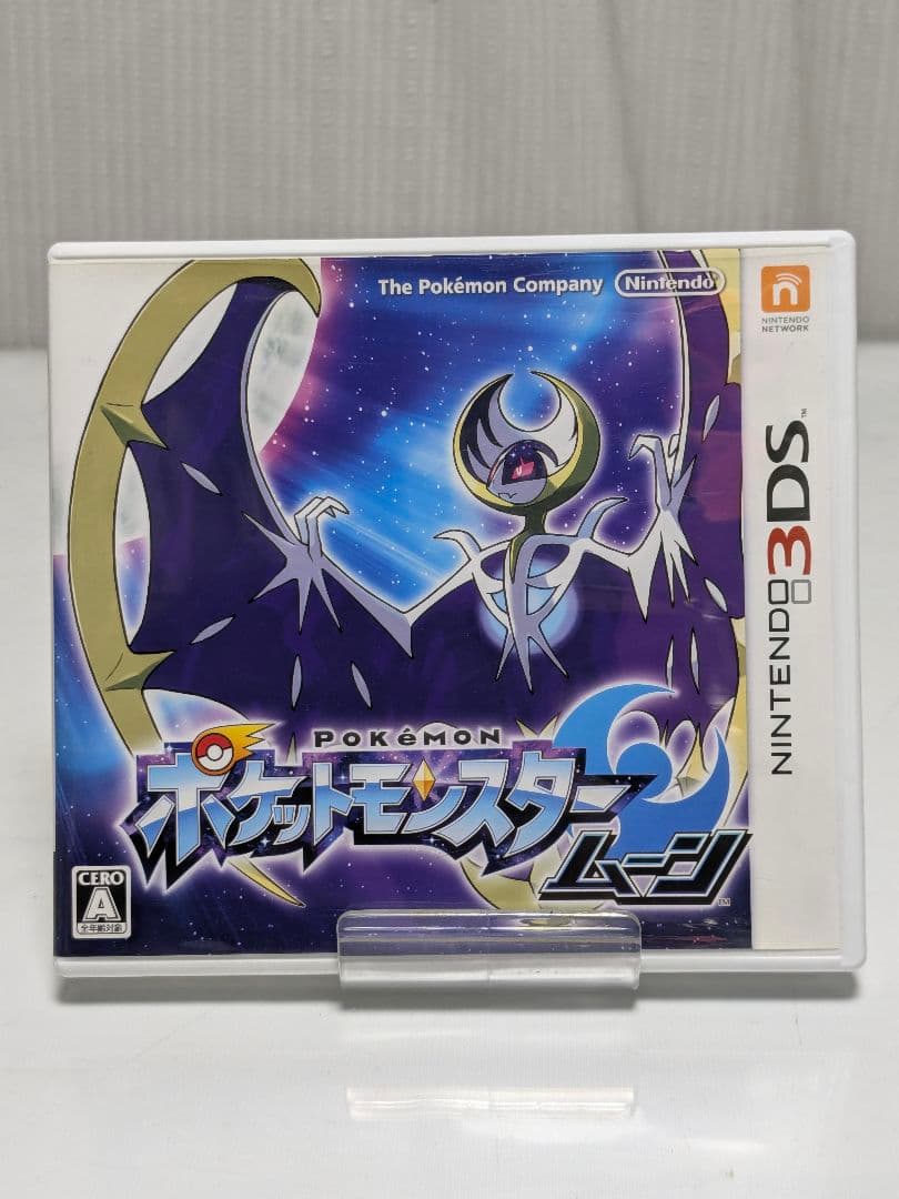 動作品 任天堂 ニンテンドー 3DS ポケットモンスター ムーン 中古品